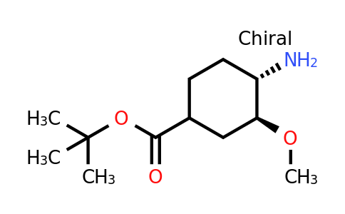CAS 1932056-43-3 | tert-butyl (3S,4S)-4-amino-3-methoxy-cyclohexanecarboxylate