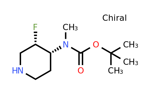 CAS 1932066-19-7 | tert-butyl N-[(3S,4R)-3-fluoropiperidin-4-yl]-N-methylcarbamate