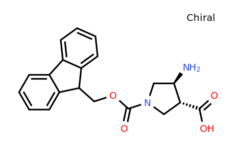 CAS 1932081-73-6 | Trans-4-amino-1-fmoc-pyrrolidine-3-carboxylic acid