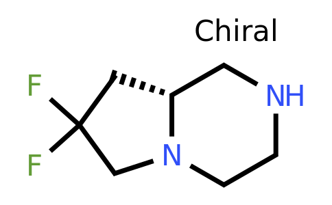 CAS 1932096-09-7 | (8aR)-7,7-difluoro-octahydropyrrolo[1,2-a]piperazine