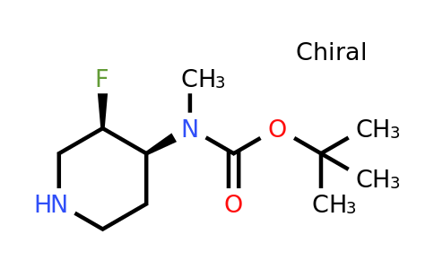 CAS 1932099-23-4 | tert-butyl N-[(3R,4S)-3-fluoropiperidin-4-yl]-N-methylcarbamate