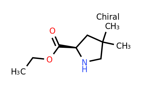 CAS 1932126-04-9 | (R)-4,4-Dimethyl-pyrrolidine-2-carboxylic acid ethyl ester
