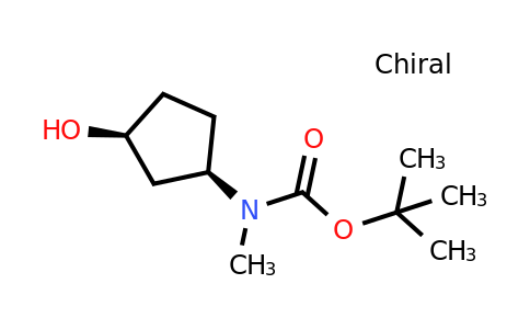 CAS 1932140-19-6 | tert-butyl ((1R,3S)-3-hydroxycyclopentyl)(methyl)carbamate