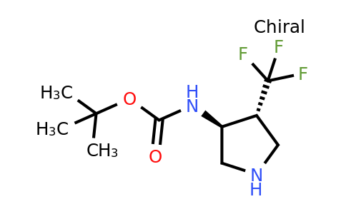 CAS 1932148-53-2 | tert-butyl N-[(3S,4R)-4-(trifluoromethyl)pyrrolidin-3-yl]carbamate