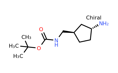 CAS 1932151-94-4 | tert-butyl N-{[(1R,3R)-3-
aminocyclopentyl]methyl}carbamate