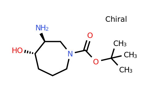 CAS 1932152-61-8 | tert-butyl (3S,4S)-3-amino-4-hydroxy-azepane-1-carboxylate