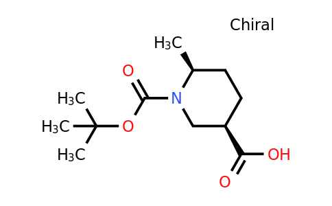 CAS 1932189-29-1 | (3R,6S)-1-[(tert-butoxy)carbonyl]-6-methylpiperidine-3-carboxylic acid