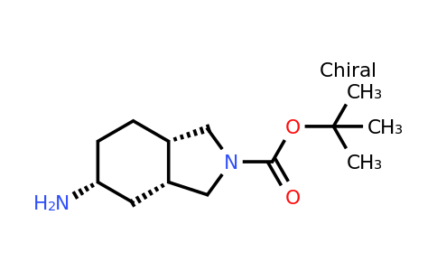 CAS 1932190-52-7 | tert-butyl (3aR,5R,7aS)-5-amino-octahydro-1H-
isoindole-2-carboxylate