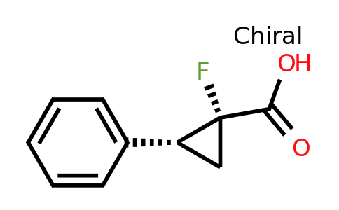 CAS 1932192-07-8 | (1R,2R)-1-fluoro-2-phenylcyclopropane-1-carboxylic acid