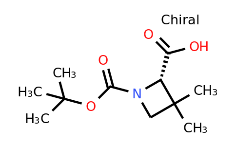 CAS 1932195-22-6 | (2S)-1-[(tert-butoxy)carbonyl]-3,3-dimethylazetidine-2-carboxylic acid