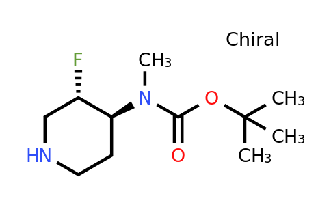 CAS 1932198-08-7 | tert-butyl N-[(3S,4S)-3-fluoropiperidin-4-yl]-N-methylcarbamate