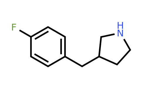 CAS 193220-17-6 | 3-(4-Fluorobenzyl)pyrrolidine