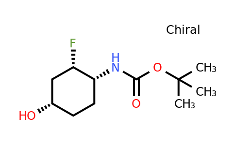 CAS 1932202-56-6 | tert-butyl (1R,2S,4S)-2-fluoro-4-hydroxycyclohexylcarbamate