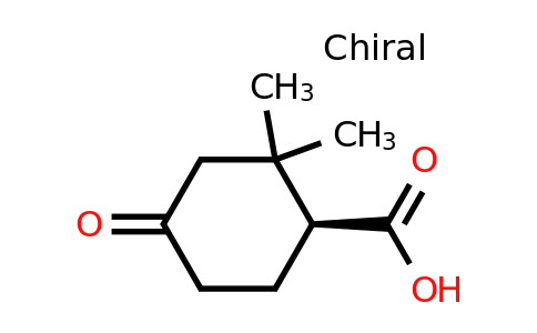 CAS 1932214-46-4 | (1S)-2,2-dimethyl-4-oxocyclohexane-1-carboxylic acid