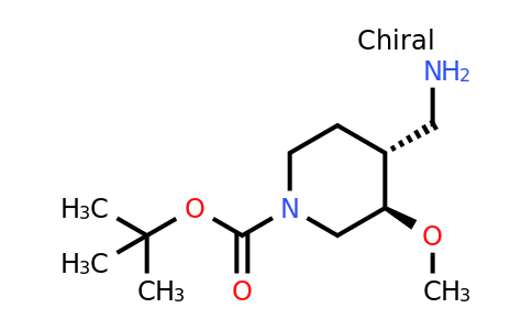 CAS 1932225-63-2 | tert-butyl (3R,4R)-4-(aminomethyl)-3-methoxypiperidine-1-carboxylate