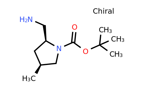 CAS 1932233-40-3 | tert-butyl (2S,4S)-2-(aminomethyl)-4-methylpyrrolidine-1-carboxylate