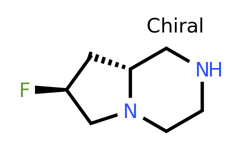CAS 1932272-50-8 | (7S,8aR)-7-fluoro-octahydropyrrolo[1,2-a]piperazine