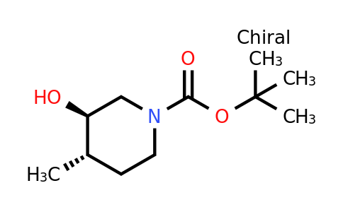 CAS 1932302-38-9 | tert-butyl (3R,4S)-3-hydroxy-4-methyl-piperidine-1-carboxylate
