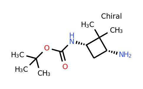 CAS 1932308-17-2 | tert-butyl N-[(1S,3R)-3-amino-2,2-
dimethylcyclobutyl]carbamate