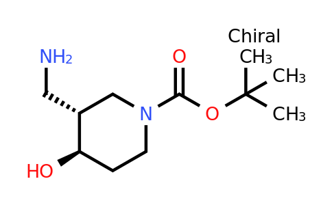 CAS 1932315-55-3 | tert-butyl (3R,4R)-3-(aminomethyl)-4-hydroxy-piperidine-1-carboxylate