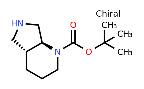 CAS 1932352-37-8 | tert-butyl (4aR,7aS)-2,3,4,4a,5,6,7,7a-octahydropyrrolo[3,4-b]pyridine-1-carboxylate