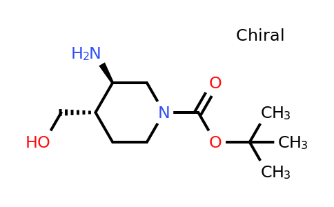CAS 1932387-27-3 | tert-butyl (3R,4S)-3-amino-4-(hydroxymethyl)piperidine-1-carboxylate