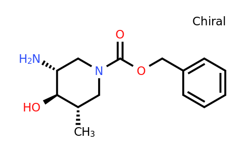 CAS 1932400-20-8 | benzyl (3R,4R,5S)-3-amino-4-hydroxy-5-methyl-piperidine-1-carboxylate