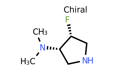 CAS 1932405-79-2 | (3S,4R)-4-fluoro-N,N-dimethyl-pyrrolidin-3-amine