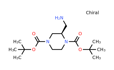 CAS 1932411-32-9 | 1,4-di-tert-butyl (2R)-2-(aminomethyl)piperazine-1,4-dicarboxylate