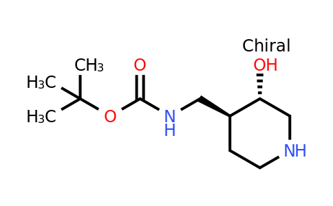CAS 1932417-92-9 | tert-butyl N-{[(3S,4S)-3-hydroxypiperidin-4-yl]methyl}carbamate