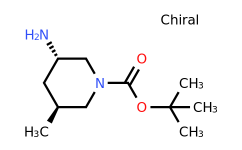 CAS 1932431-04-3 | tert-butyl (3S,5S)-3-amino-5-methylpiperidine-1-carboxylate