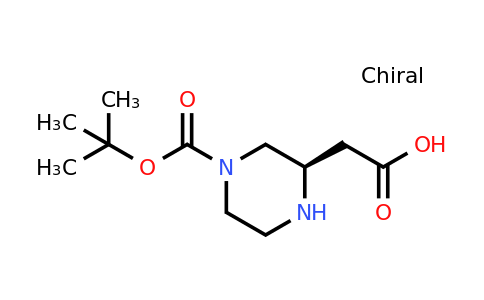 CAS 1932435-09-0 | (R)-2-(4-(tert-butoxycarbonyl)piperazin-2-yl)acetic acid