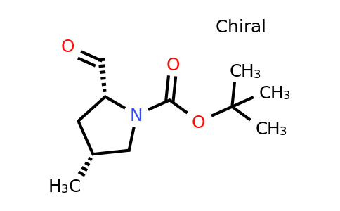 CAS 1932442-82-4 | (2R,4R)-tert-Butyl 2-formyl-4-methylpyrrolidine-1-carboxylate