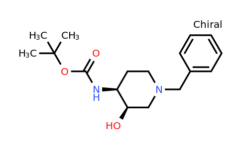 CAS 1932455-20-3 | (3R,4S)-(1-Benzyl-3-hydroxy-piperidin-4-yl)-carbamic acid tert-butyl ester