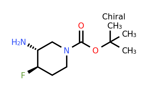 CAS 1932499-00-7 | tert-butyl (3R,4R)-3-amino-4-fluoropiperidine-1-carboxylate