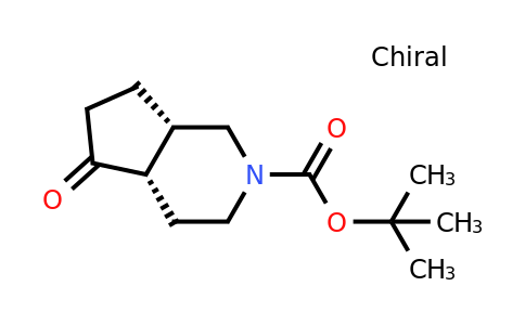 CAS 1932502-17-4 | tert-butyl (4aS,7aS)-5-oxo-3,4,4a,6,7,7a-hexahydro-1H-cyclopenta[c]pyridine-2-carboxylate