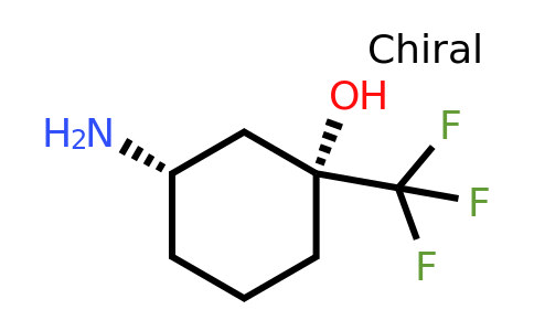 CAS 1932511-09-5 | (1R,3S)-3-Amino-1-(trifluoromethyl)cyclohexanol
