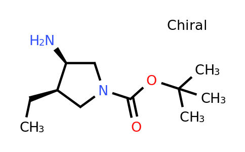 CAS 1932517-95-7 | tert-butyl (3R,4R)-3-amino-4-ethyl-pyrrolidine-1-carboxylate