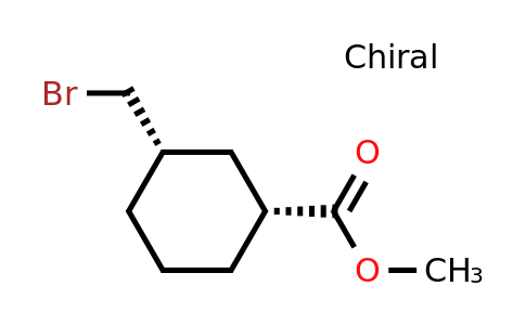 CAS 1932547-48-2 | methyl (1R,3S)-3-(bromomethyl)cyclohexanecarboxylate
