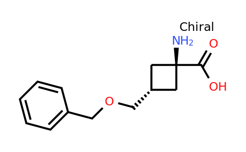 CAS 1932550-05-4 | trans- 1-amino-3-[(benzyloxy)methyl]cyclobutane-1-carboxylic acid