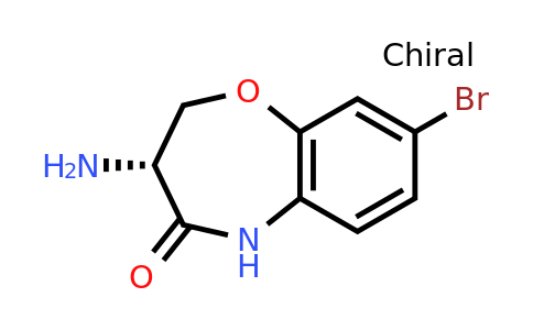 CAS 1932562-72-5 | (R)-7-Amino-3-bromo-6,7-dihydro-9H-5-oxa-9-aza-benzocyclohepten-8-one