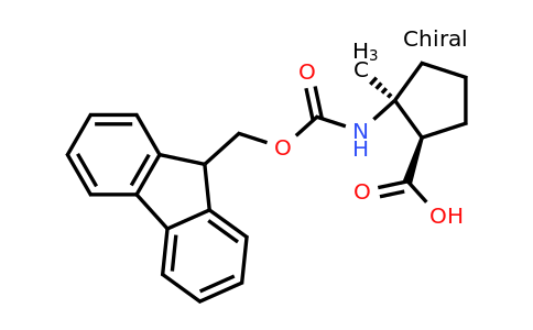 CAS 1932582-55-2 | rac-(1R,2S)-2-({[(9H-fluoren-9-yl)methoxy]carbonyl}amino)-2-methylcyclopentane-1-carboxylic acid