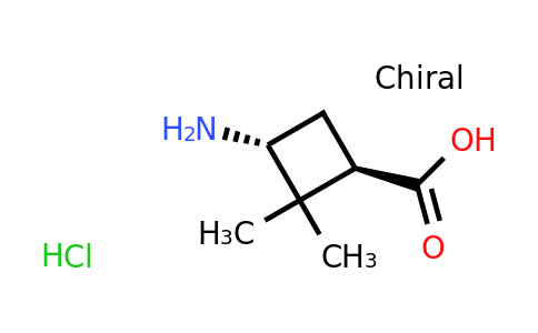 CAS 1932587-58-0 | (1R,3R)-3-amino-2,2-dimethylcyclobutane-1-carboxylic acid hydrochloride