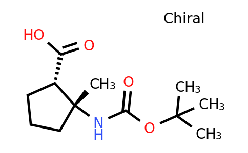 CAS 1932600-63-9 | Cis-2-tert-butoxycarbonylamino-2-methyl-cyclopentanecarboxylic acid
