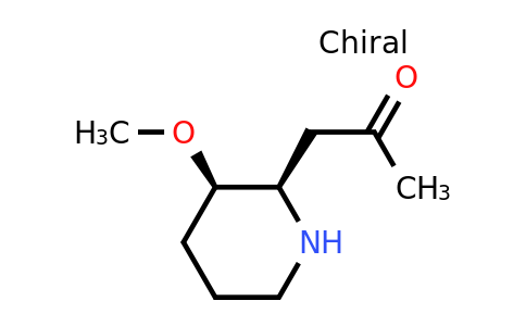 CAS 1932633-11-8 | 1-[(2R,3R)-3-methoxy-2-piperidyl]propan-2-one