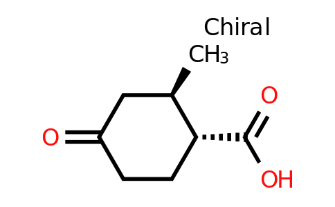 CAS 1932643-62-3 | (1R,2R)-2-methyl-4-oxo-cyclohexanecarboxylic acid