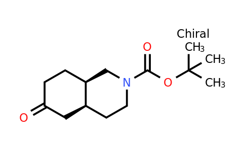 CAS 1932826-98-6 | tert-butyl (4aS,8aR)-6-oxo-1,3,4,4a,5,7,8,8a-octahydroisoquinoline-2-carboxylate