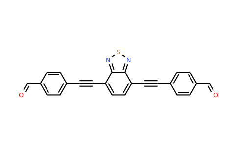 CAS 1933562-00-5 | 4,4'-(Benzo[c][1,2,5]thiadiazole-4,7-diylbis(ethyne-2,1-diyl))dibenzaldehyde