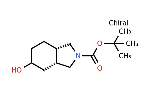 CAS 1933688-60-8 | tert-butyl (3aR,7aS)-5-hydroxy-octahydro-1H-
isoindole-2-carboxylate