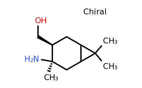 CAS 1933735-52-4 | (Cis-4-amino-4,7,7-trimethyl-bicyclo[4.1.0]hept-3-YL)-methanol